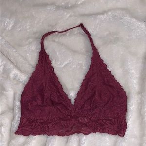 PINK VS Halter Lace Bralette